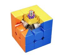 Moyu Super RS3M 3x3 Magic Cube, Professional 3x3 Puzzle Speedcube Stickerless Magnetic Master Cubo Gift for Speed Cuber (Magnetic Version)