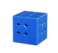 Moyu V2 Mirror Cube 3x3, Professional SpeedCube Stickerless Smooth Turning Magic Cube Brain Teaser Puzzle Educational Toys for Beginners Professional (Standard Version-Starry Night Blue)