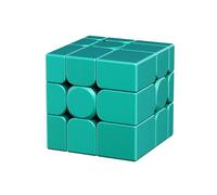 Moyu V2 Mirror Cube 3x3, Professional SpeedCube Stickerless Smooth Turning Magic Cube Brain Teaser Puzzle Educational Toys for Beginners Professional (Standard Version-Aurora Green)