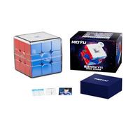 Moyu Weilong WRM V10 2024 Magnetic Speed Cube 3x3 Stickerless Puzzle Cube Professional Magnetic Master Cube (Magnetic UV Coated Version)