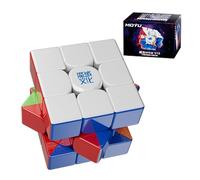 Moyu Weilong WRM V10 2024 Magnetic Speed Cube Ball-core UV Coated 3x3 Stickerless Puzzle Cube Professional Magnetic Master Cube (20M Ball Core Spring UV Coated Version)