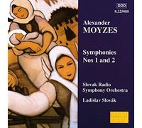 Moyzes, a. - MOYZES: Symphonies Nos1&2