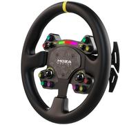 MOZA Racing RS V2 Steering Wheel, Round - Leather 33 cm (RS25)