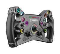 MOZA Summer Car Steering Wheel Cover, Four Seasons Universal, 38cm, Anti-slip Handle, Pink, USB, PC Steering Wheel, Car Accessory