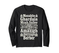 Mozabite Mzab Valley Ghardaia Amazigh Heritage Berber Tee Long Sleeve T-Shirt