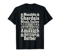 Mozabite Mzab Valley Ghardaia Amazigh Heritage Berber Tee T-Shirt