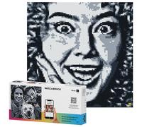 MOZABRICK Photo Construction Set Model L - Transform Any Picture into a Mosaic Wall Art Using Our Constructor and Web App. Infinite Pixel Art Possibilities Using Your Photos!