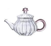 Mozacona Mini Tea Pot, Glass Teapot Small Tea Kettle for One person use,100ml