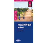 Mozambique, Malawi (1:1.200.000): reiß- und wasserfest (world mapping project)