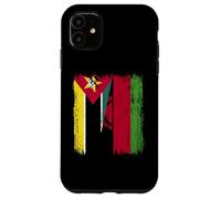 Mozambique Malawi Half Flag Mozambican Malawian Jersey Case for iPhone 11
