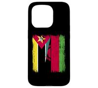 Mozambique Malawi Half Flag Mozambican Malawian Jersey Case for iPhone 15 Pro