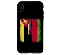 Mozambique Malawi Half Flag Mozambican Malawian Jersey Case for iPhone XS Max