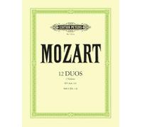 Mozart: 12 Duos KV Anh. 152, Volume 1 (No. 1-4) (Violin Duet) (EP5521A) (Edition Peters)