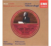 Mozart: 16 Lieder / Quintet for Piano & Wind Instruments, K.452 ~ Schwarzkopf by Elisabeth Schwarzkopf (2008-11-26)