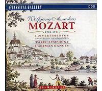Mozart - 3 Divertimentos/Paris Sym