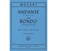 Mozart: Andante in C Major K. 315 and Rondo in D Major K. Anh. 184 for Flute and Piano, Edited by Jean-Pierre Rampal, IMC2474