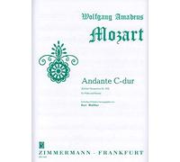 MOZART - Andante (K.315) (285e) en Do Mayor para Flauta y Piano (Walther)