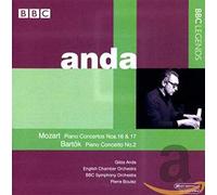 Mozart/Bartok - Anda: Mozart; Piano Concertos Nos. 16 & 17