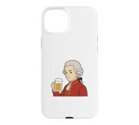 Mozart Beer Funny Classical Music Composer Parody Musician Case for iPhone 15 Plus