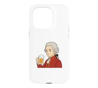 Mozart Beer Funny Classical Music Composer Parody Musician Case for iPhone 15 Pro