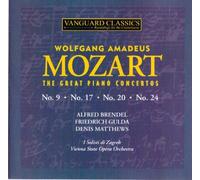 MOZART / BRENDEL / M - GREAT PIANO CONCERTOS - CD - N600z