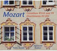 Mozart - Cassations Kv63 & 99 / Divertimento Kv205 (Hybr)