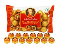 Mozart Chocolate Balls 800g - Mozart Kugeln individually wrapped - Marzipan Chocolate, mozart kugeln chocolates, chocolate marzipan, Ideal for Christmas marzipan chocolates gifts, cake decorations