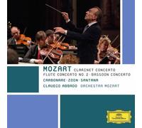 MOZART: Clarinet Concerto / Bassoon Concerto / Flute Concerto No. 2 by Claudio Abbado (2013) Audio CD