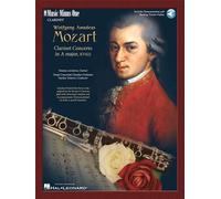 Mozart - Clarinet Concerto in A Major, K. 622 Wolfgang Amadeus Mozart Book and A