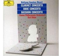 Mozart: Clarinet Concerto, Oboe Concerto, Bassoon Concerto (Soloists/Vienna Philarmonic Orchestra, Karl Boehm) (1990) Audio CD