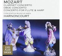 Mozart : Clarinet Concerto, Oboe Concerto & Concerto for Flute and Harp (DAW 50)