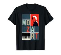 Mozart Classical Composer Pianist Musician Vintage T-Shirt