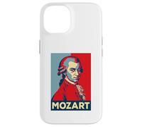 Mozart Classical Composer Portrait Retro Art Case for iPhone 14