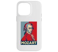 Mozart Classical Composer Portrait Retro Art Case for iPhone 14 Pro Max