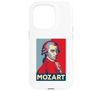 Mozart Classical Composer Portrait Retro Art Case for iPhone 15 Pro