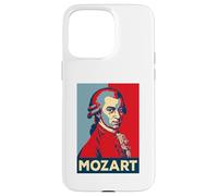 Mozart Classical Composer Portrait Retro Art Case for iPhone 15 Pro Max