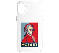 Mozart Classical Composer Portrait Retro Art Case for iPhone 16 Plus