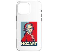 Mozart Classical Composer Portrait Retro Art Case for iPhone 16 Pro Max