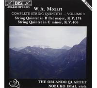 Mozart: Complete String Quintets Vol. 3 (K.174, K.406)