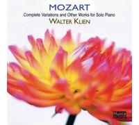 Mozart: Complete Variations and Other Works for Solo Piano