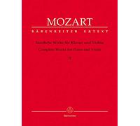 Mozart: Complete Works for Piano and Violin, Vol. 2 (Barenreiter Urtext) BA5762