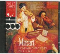 Mozart - Concerto For Violin Nos. 2, 3 & 4 CD : Mozart
