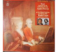 MOZART- CONCERTO K. 365 TWO PIANOS- CONCERTO NO 20- RADU LUPU & PREVIN