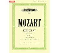 Mozart: Concerto No. 12 in A K414 (Piano Duet) (EP8812): Urtext, Cadenzas by Christian Zacharias (Edition Peters)