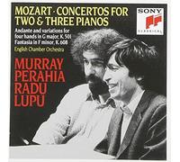 Mozart: Concertos for 2 & 3 Pianos by Mozart, Perahia, Murray, Lupu, Radu (1991-07-24)