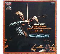Mozart : concertos pour violon et orchestre 3 & 4 (album vinyle LP)
