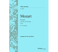 MOZART - Concierto para Flauta nº 2 (K.314) (285d) en Re Mayor para Flauta y Piano (Urtext) (Wiese)