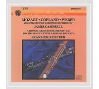 Mozart/Copland/Weber - Clarinet Concertos