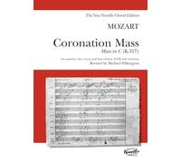 Mozart – Coronation Mass in C (K.317) – Vocal Score in Latin – Music Sales