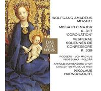 Mozart: Coronation Mass, Vesperae solennes de confessore (Das Alte Werk) by Nikolaus Harnoncourt